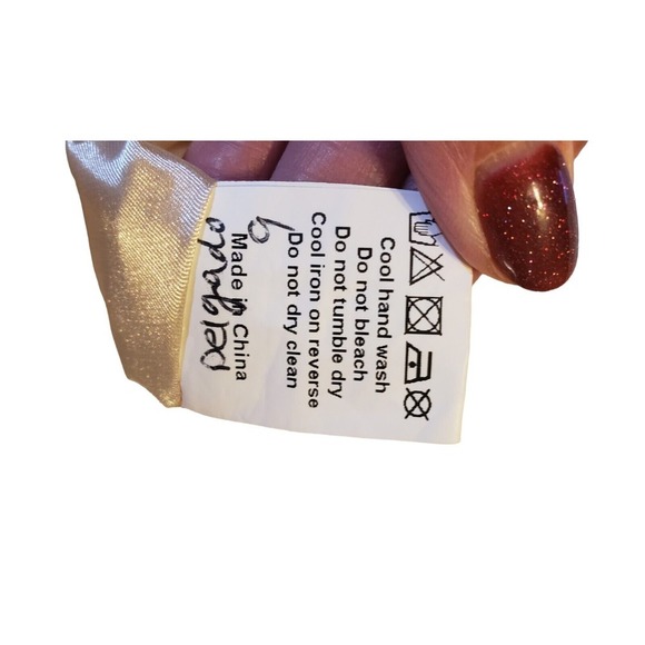 Chi Chi London Strapless Pink Floral Formal Dress Size 2 Prom Wedding Designer - Picture 7 of 15